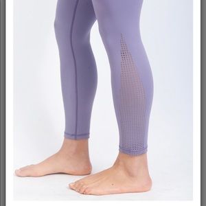 Zyia Plum Slate 7/8 Leggings